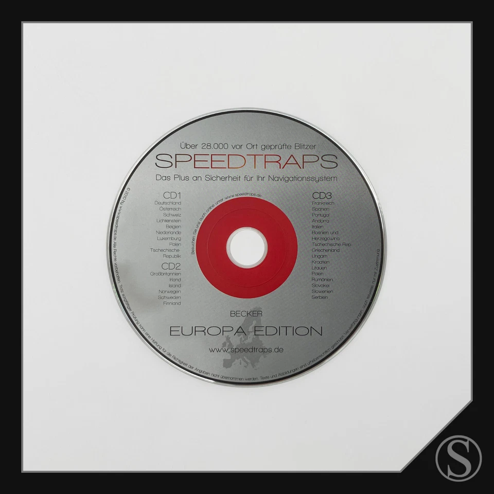 Speedtraps Europa-Edition für Becker DTM Traffic Pro Indianapolis Cascade Pro - Bild 4 von 4