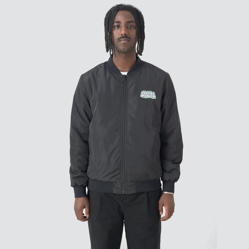 Cleptomaincx all Season Jacket Men " Grave Gull " Men's Vegan Embroidery New - Picture 4 of 20