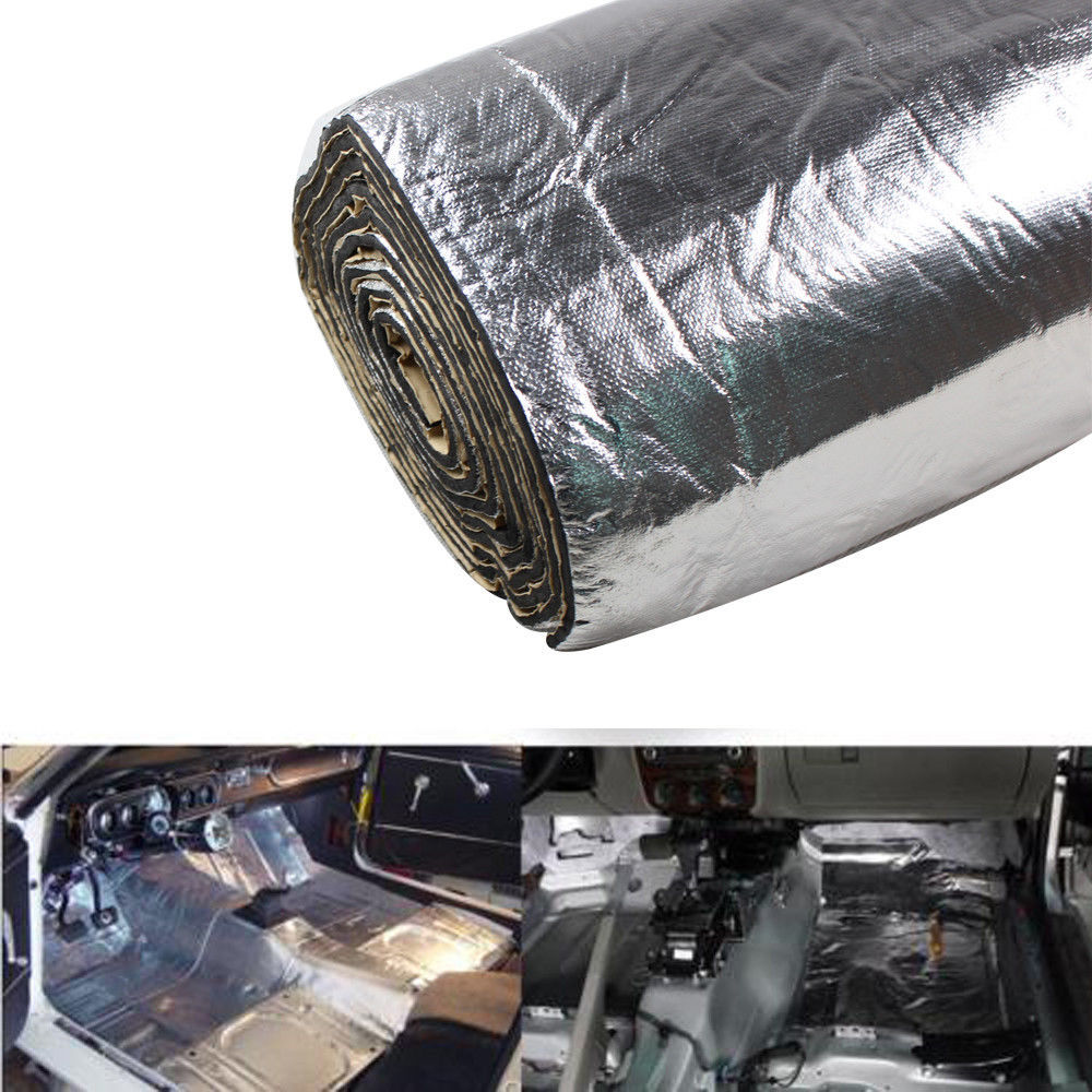 120" x 40" Firewall Sound Deadener Car Heat Shield Insulation Deadening