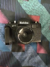 Nishika Camera MF-3 Auto Fix Focus 50mm Lens