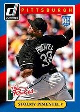 Stolmy Pimentel 72 2014 Donruss The Rookies Rookie RC