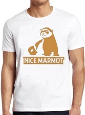 Nice Marmot The Big Lebowski Movie Quote Funny Dude Cool Gift Tee T Shirt M121