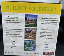 Keystone Garden Wall lighting system Complete Three Lights & Transformer  NEW