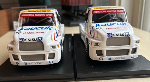 2 Fly GB Racing Super Trucks F1A Sisu Semi Truck New in Box Slot Car