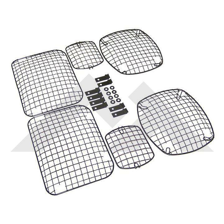 Protection anti-gravillon noire Stone Guard Set pour bas de caisse auto