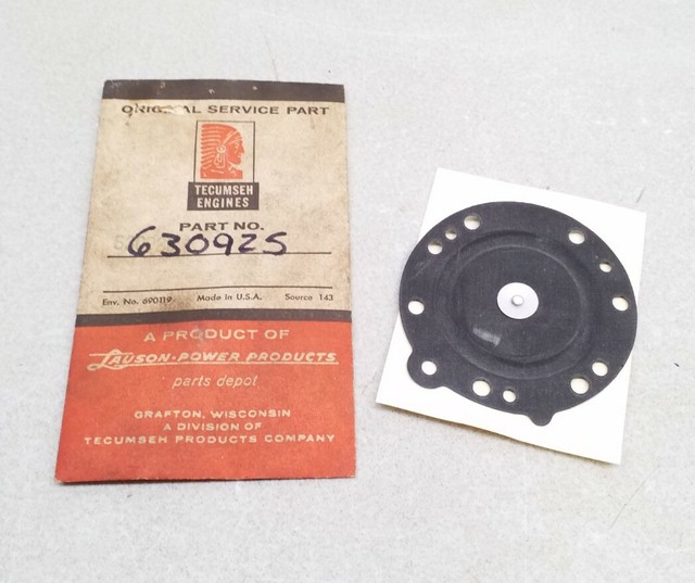 NOS OEM Tecumseh Engine Carburetor Diaphragm 630925 for sale online eBay