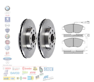 Kit Coppia Dischi E Pastiglie Freno Anteriori DX/SX Per RENEGADE 1.0 – Qualità OE, Ricambio Manutenzione Alta Affidabilità