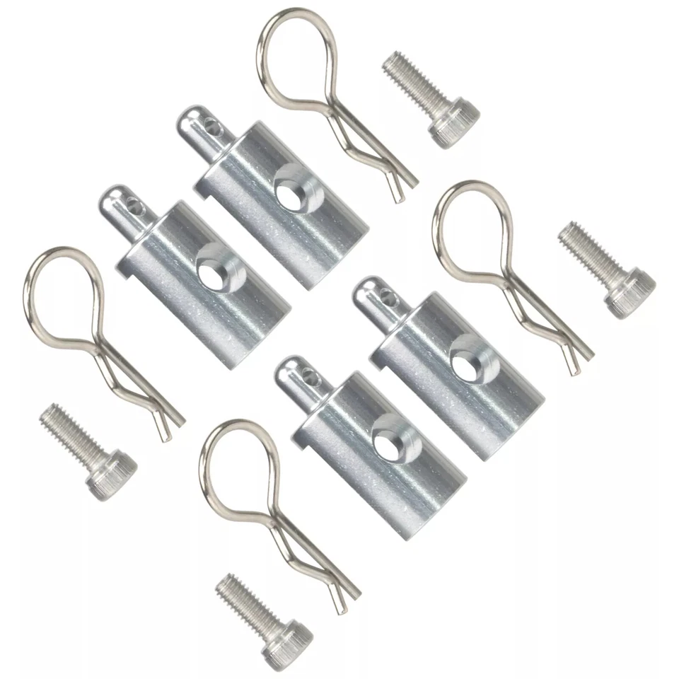 4Pcs Aluminum Body Mounts For 1/12 Tamiya CW-01 Chassis Lunch Box Midnight 57409 - Image 2 of 3