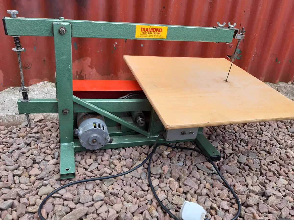 Vintage diamond British Made fretsaw scroll saw eBay
