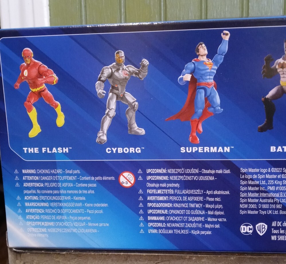 Spin Master DC Justice League 6 Pack Action Figure eBay