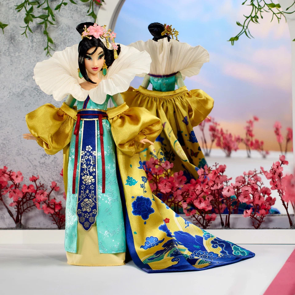 Muñeca Mulan Colección Elegancia Encantada Disney Mattel Creations Exclusiva Sin usar, en caja Foto 2 de 4