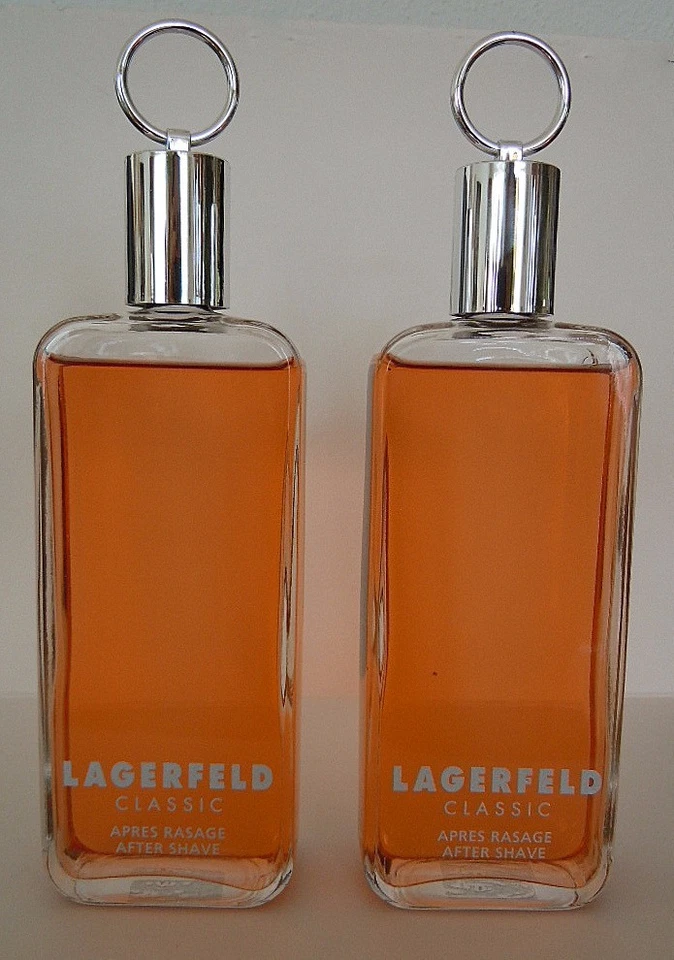 2 St. a 125ml Karl Lagerfeld Classic * AFTERSHAVE * 250ml = 2 X 125ml Version1