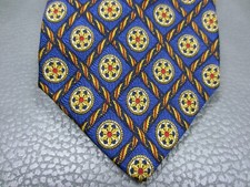 Geoffrey Beene Men's Tie 100 Silk Blue
