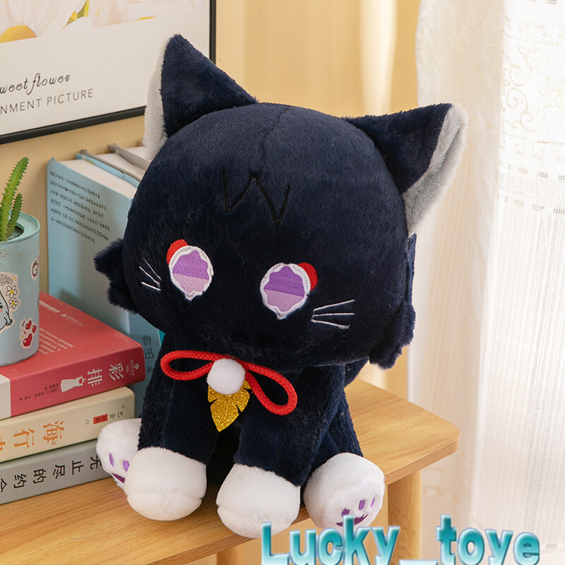 Peluche Scaramouche Scarameow – Genshin Impact, 35cm, Bambola Gatto In Cotone PP