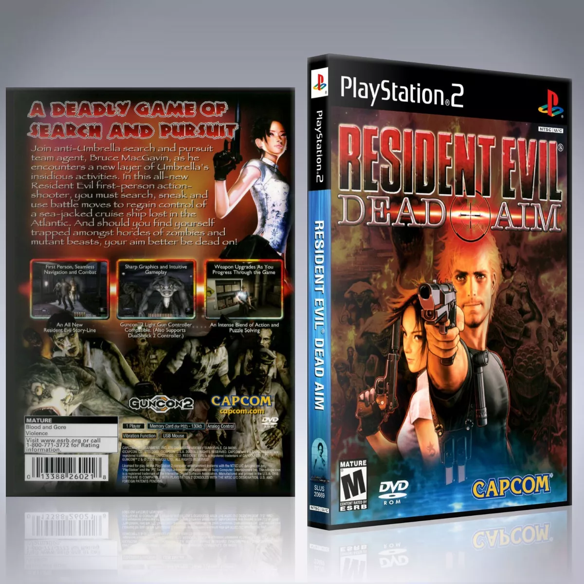 Resident Evil Dead Aim - Playstation 2 PS2 (Used) 