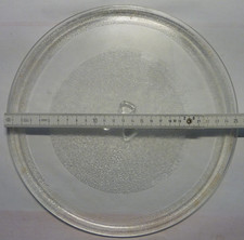 Drehteller Teller Glas 25,5 cm aus Studio MD 14208 Drehtellerring