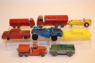 8 Vintage 1950's - 1970's Matchbox Lesney / PlayArt / Unidentified Cars & Trucks
