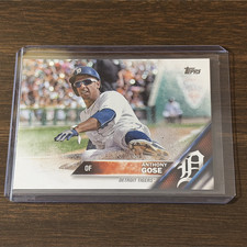 2016 Topps - Anthony Gose #590 Detroit Tigers
