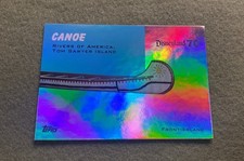 2025 Topps Disneyland 70th Anniversary Ride Vehicle Canoe Rivers Of America Foil