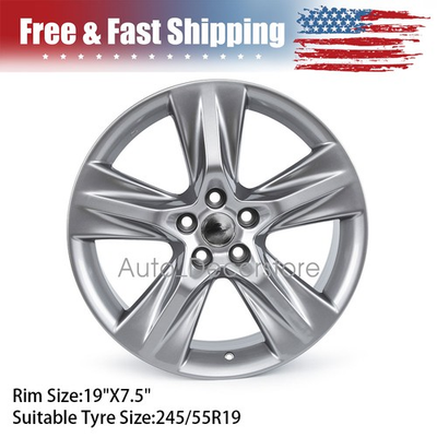 #ad 19quot; Wheel Replacement Rim For 2014 2019 Toyota Highlander #4260D0E010 560 75163 $152.17