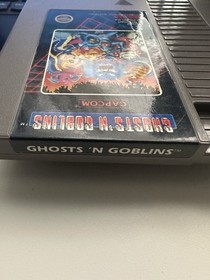 Ghosts 'N Goblins Nintendo NES Game 5 Screws Tested And Working