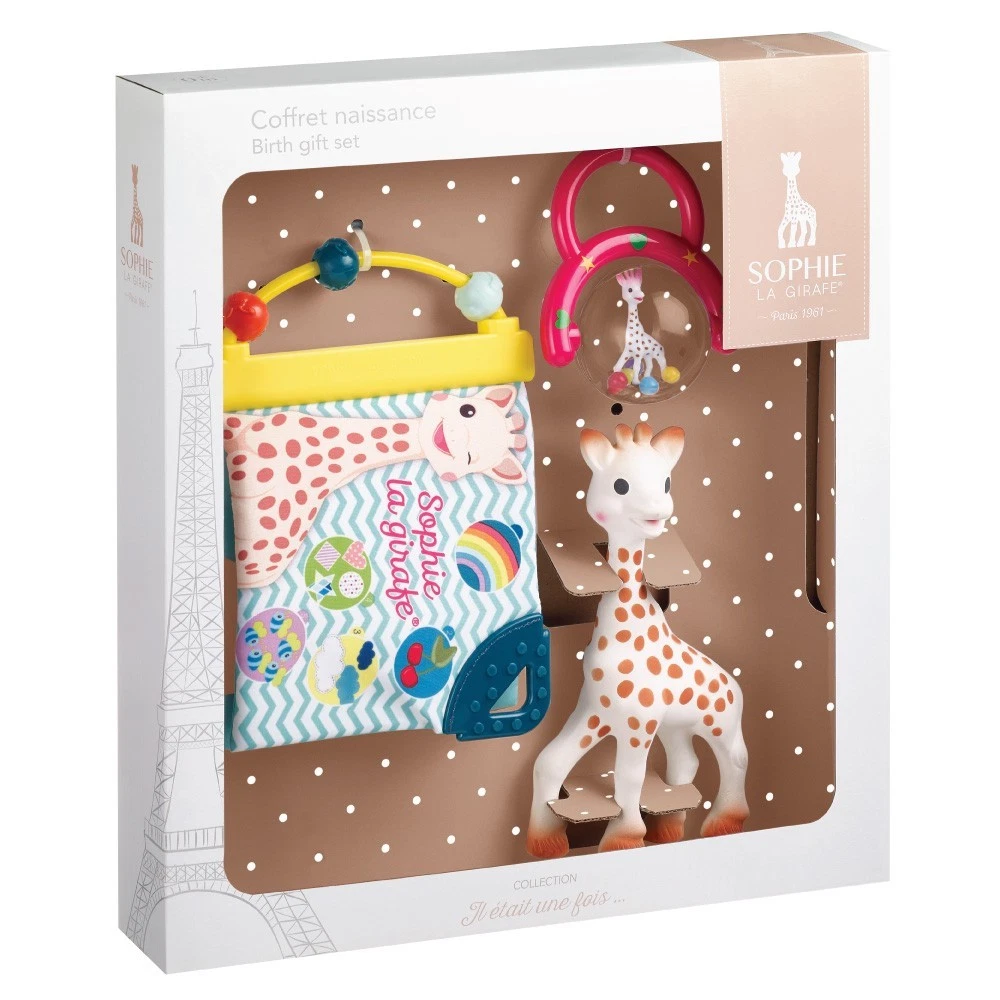 Sophie la girafe Birth Gift Set Teething Toy Awakening Book Rattle 0m+
Opens in a new window or tab