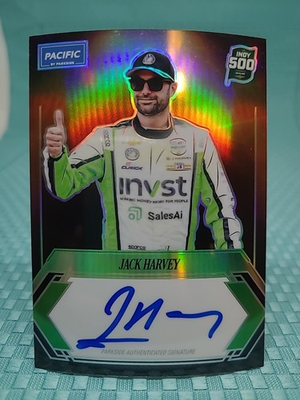 #ad #ad 2025 Parkside Indycar Pacific Indy 500 Signature Series Jack Harvey $19.99