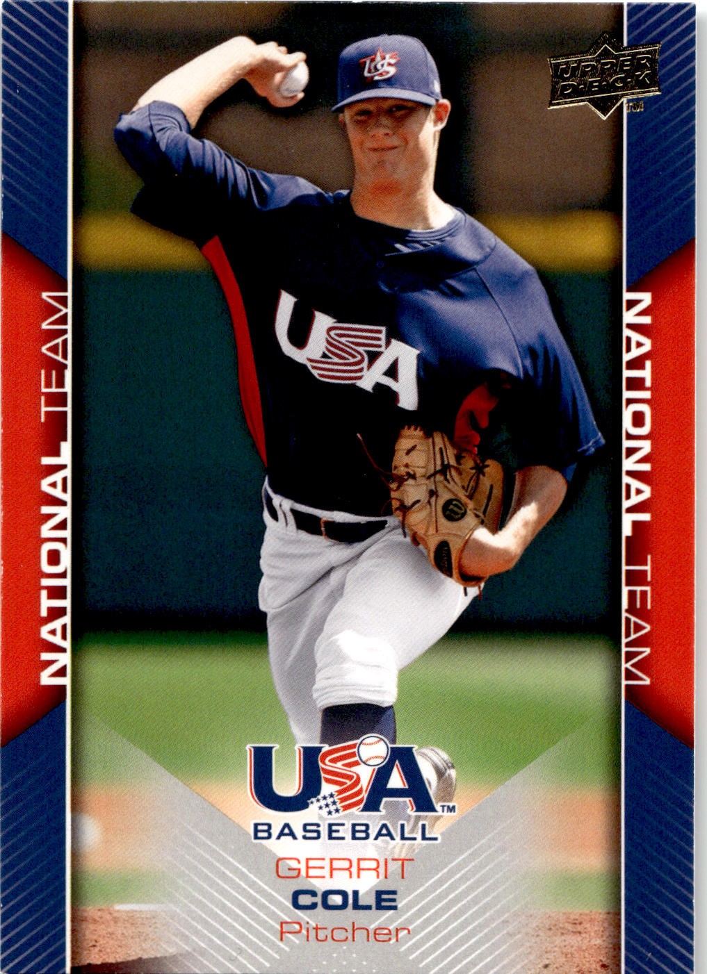 2009 Upper Deck USA Baseball Box Set #USA-8 Gerrit Cole ROOKIE