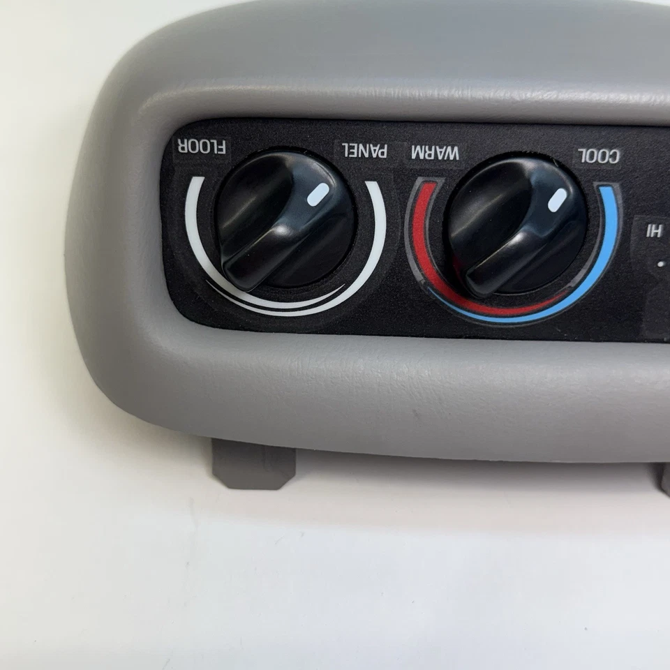 Panel de control de clima trasero gris Ford Expedition 1998-2002 OEM Foto 4 de 4