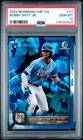2022 BOWMAN CHROME SAPPHIRE EDITION #77 BOBBY WITT JR. ROOKIE RC PSA 10