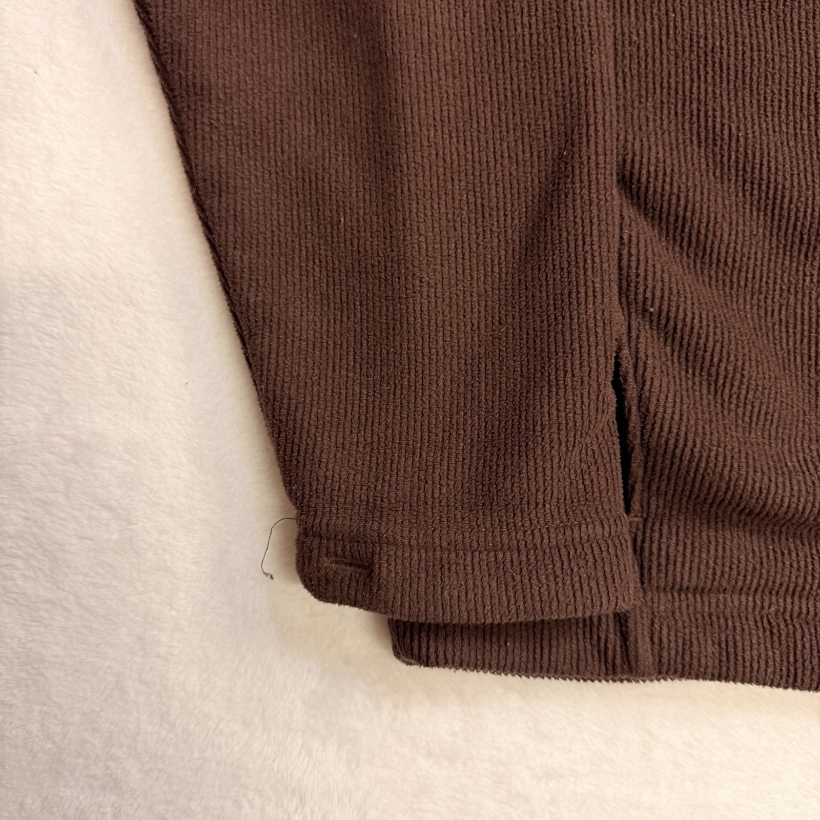 Patagonia Synchilla Fleece Jacket Brown Zip Up Outdoors Large thumbnail 6