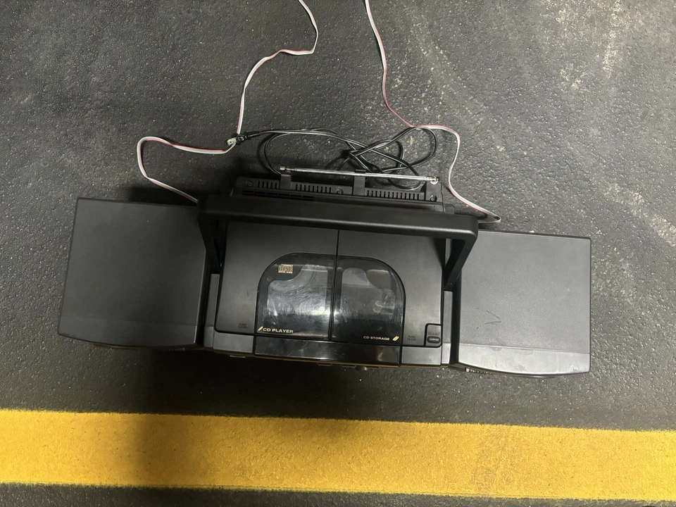 Panasonic RS-DX790, S-XBS 4 AMP SYSTEM For Parts CD TRAY NOT SPINNING - Image 3 of 4