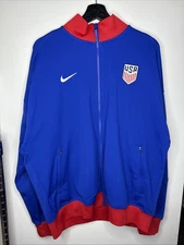 Nike US Soccer Anthem Royal Full-Zip Jacket / NWT / Mens Size large USMNT
