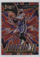 2021-22 Panini Select Turbocharged Red Prizm LeBron James #5 1bg9