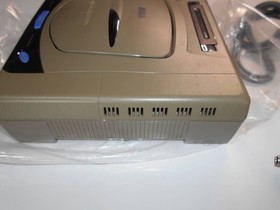 Sega Saturn HST-3210 Console Complete System Cleaned & Tested Working Japan F/S