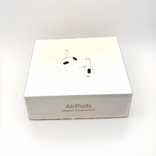 Apple AirPods Bluetooth Wireless In-Ear Earbuds w/ MagSafe Charging Case White