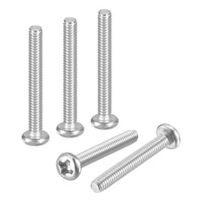 M2-0.4x16 Pan Head Machine Screws - 30pcs - 304 Stainless Steel -Silver