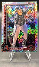 2025 Topps Chrome Update Tyler Locklear #USC80 X-Fractor RC Diamondbacks