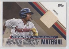 2024 Topps Series 1 Major League Material Gold /50 Jose Ramirez José Ramírez v9t