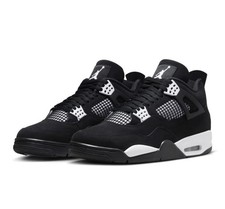 Jordan 4 Retro "White Thunder" Men's Mid Top Basketball Us Shoes Size 7-12