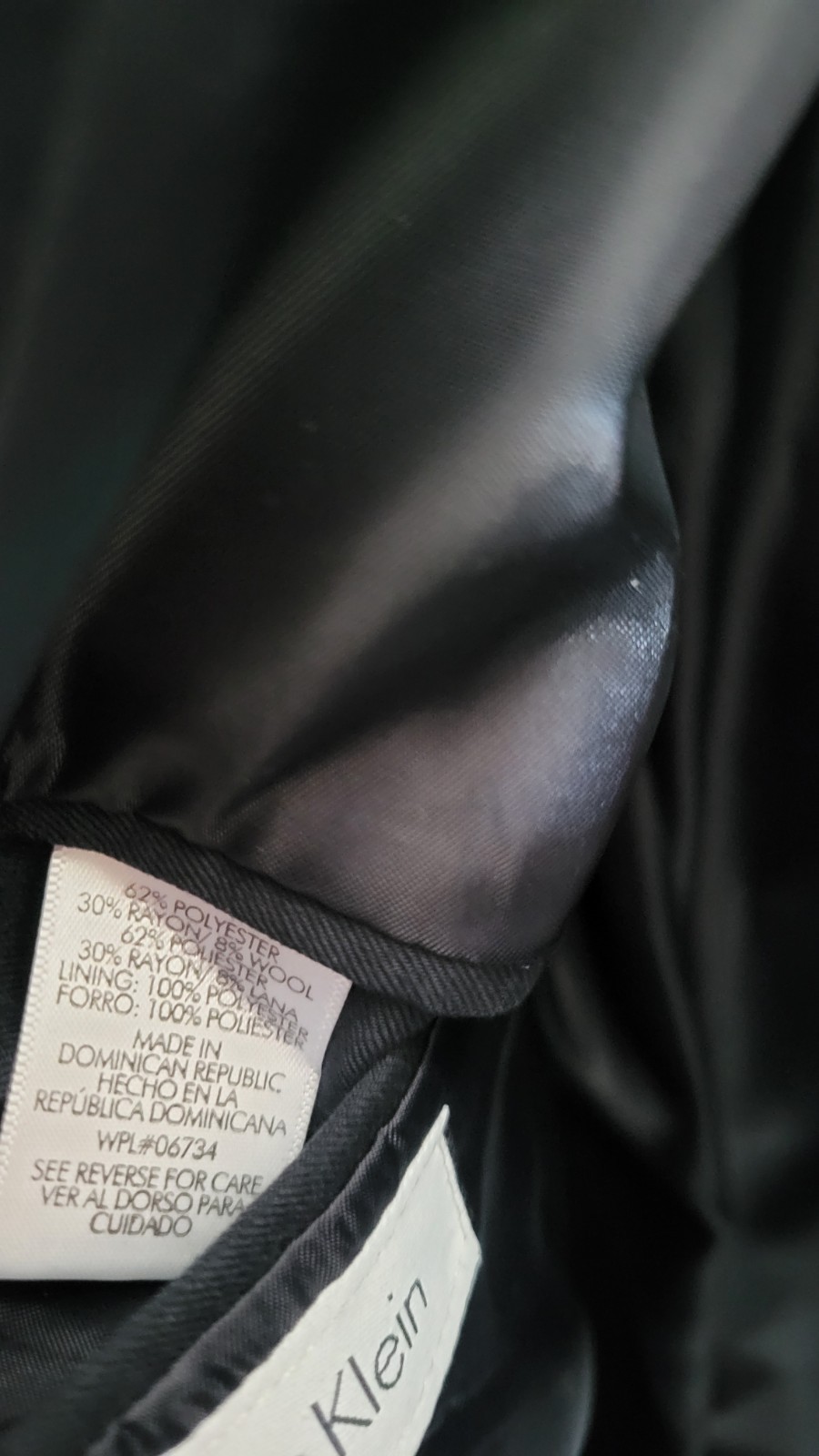 Calvin Klein boys blazer 20 Suit Jacket Navy sports coat MODERN Fit thumbnail 8