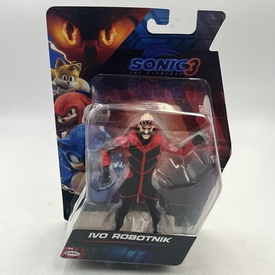 Sonic The Hedgehog 3 Movie IVO ROBOTNIK Dr. Eggman Figure Jakks Pacific New