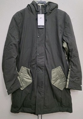 Nike Sportswear Therma-Fit Reversible Sideline Parka Jacket Sz Large DD6775 010
