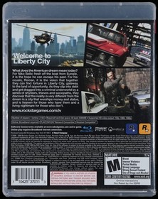Grand Theft Auto IV 4 Sony PlayStation 3 PS3 Sealed PSA 9.4 A+ Graded