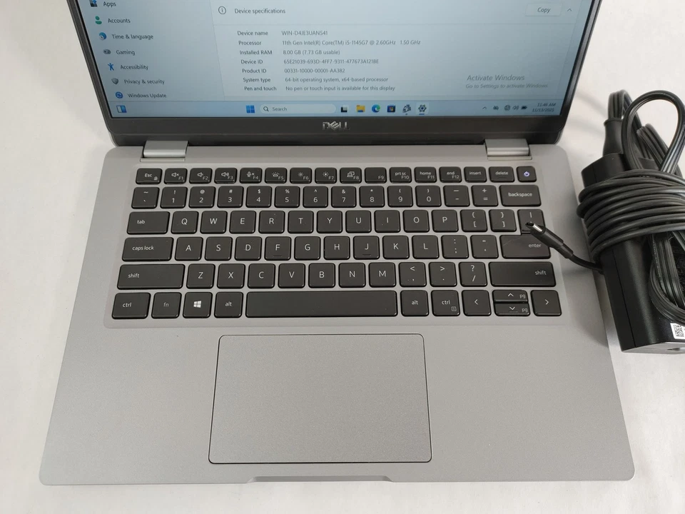 Dell Latitude 5320 Core i5-1145G7 2.60 GHz 8 GB 256 GB NVMe Windows 11 Pro - Image 3 of 4