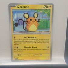 Nintendo Pokemon TCG Dedenne 029/088 BREAKPOINT Common Lightning 70 HP English