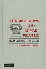 The Breakdown of the Roman Republic: From Buch Cambridge University Press