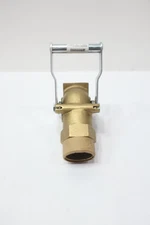 Justrite 08552 Brass Drum Gate Valve For Viscous Liquids 2in Npt