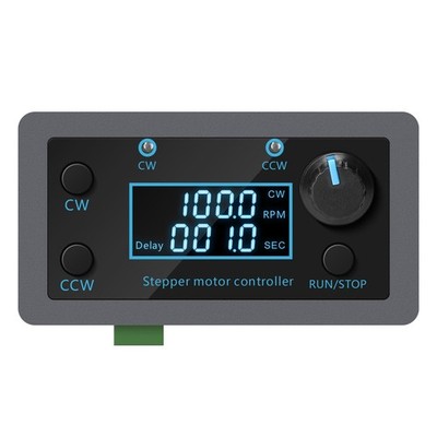 Stepper Motor Controller Driver Board, Forward/Reverse Pulse Speed black 