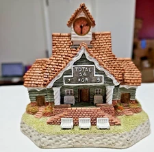 David Winter Cottages ~The Pavilion ~ w/ Original Pink Box & COA